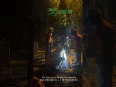 Saluran Pembuangan Disembuhkan Di Tempat UV Cured CIPP Liner Bahan Basah Kontraktor Mentah Di Bawah Tanah Tanpa Penggalian