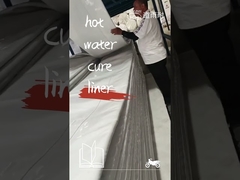 Pembalikan Air CIPP Tanpa Parit Perbaikan Saluran Pembuangan Kota Lapisan Pembalik Gravitasi Air