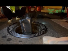 Layanan Peralatan UV CIPP Ultraviolet Blower Ganda Memperluas Liner Selama Trenchless