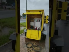 Sistem integral pembangkit listrik dan pembuangan pompa aliran tinggi dan kepala tinggi