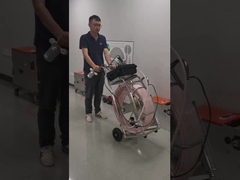 Peralatan pengerasan UV tipe push rod untuk pipa lateral