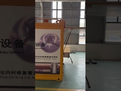 Pembuatan di tempat UV CIPP Pemasangan Peralatan Limbah Diameter Kecil Diperbaiki Tanpa Penggalian