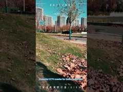 Sistem Kamera Crawler Inspeksi Limbah Mini CCTV Pipa Kecil DN200-400