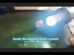 Liner UV super besar DN1650 dengan panjang 65m dipasang di Qingdao Shandong