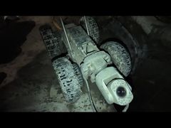 Peralatan Inspeksi Robotik CCTV Perayap Pipa Robot Khusus Rangka Pengangkat