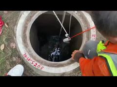 Kamera Inspeksi Pipa Crawler CCTV Nirkabel Colokan Ekor untuk Cacat Pipa Selokan