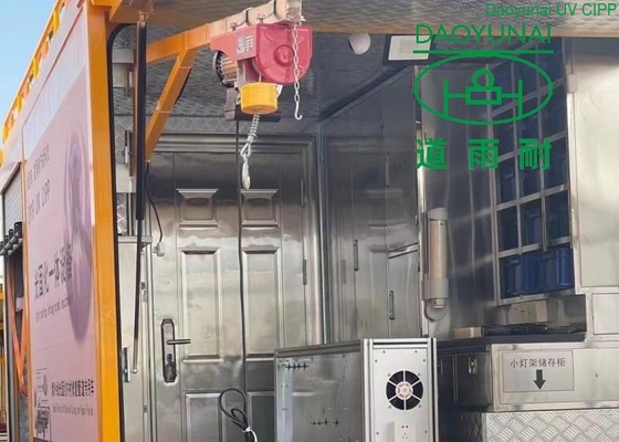 Selokan Disembuhkan Di Tempat Peralatan Perbaikan Pipa UV CIPP Rumah Tangga Pribadi Terintegrasi Publik