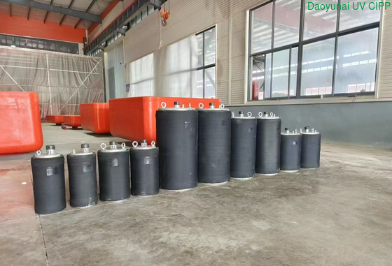 Tutup uji pipa untuk pengujian ketebalan saluran pembuangan dari DN100-DN1000 tekanan tinggi