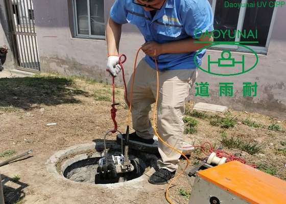 Tiriskan CCTV Pipa Crawler Mobil Inspeksi Stormwater Aset Kota Pedesaan Daerah Perkotaan