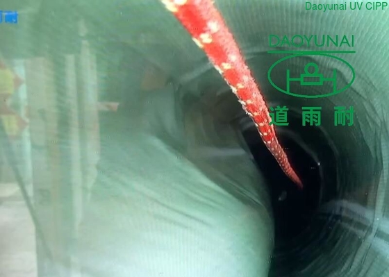 Produsen Lining UV CIPP Ringan Pipa Kota Perbaikan Saluran Saluran Pembuangan Tanpa Parit