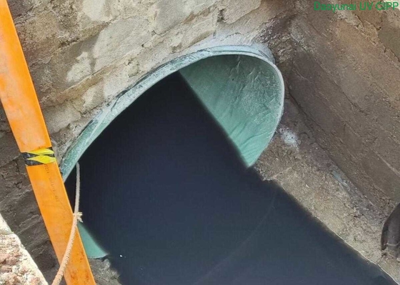 UV Cure CIPP Lining Equipment 200m Panjang untuk perbaikan saluran pembuangan kota NO-DIG