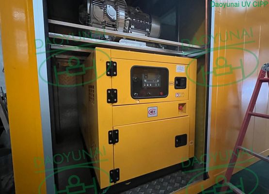 Set generator diesel yang aman dan tahan lama untuk pasokan listrik yang dapat diandalkan 220V-440V