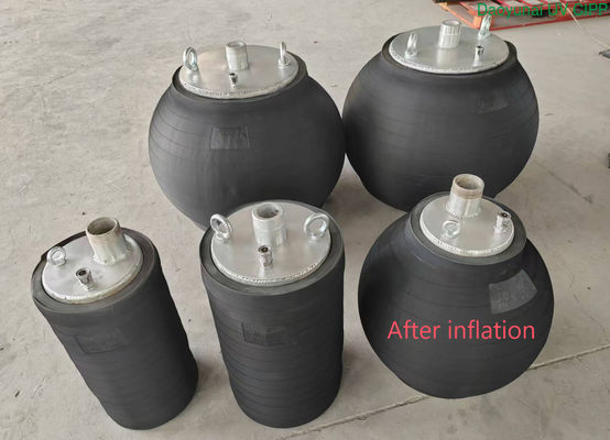 Tutup Uji Pipa Tekanan Tinggi DN100-DN1000 untuk Pengujian Kerapatan Saluran Pembuangan Tekanan Maksimum 6bar Rentang DN100-DN1000