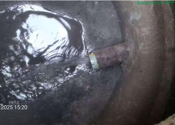 UV CIPP Liner DN100 Pull-in Installation untuk perbaikan lateral cepat dan tanpa penggalian