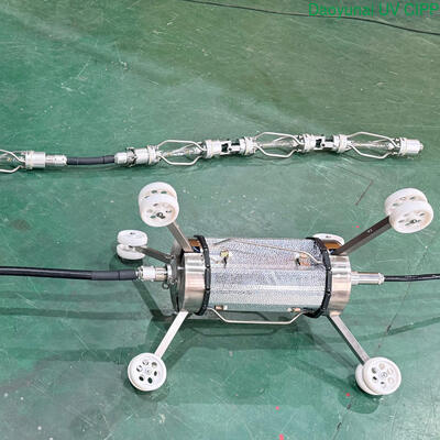 UV-CIPP Trenchless Rehabilitation Equipment with High-Pressure Mercury UV Curing System for DN200-DN1800 Pipes at 6,000-9,000 W and 200 m Cable
