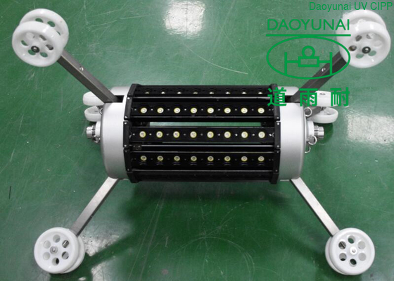 Peralatan DN600-1650 Kota UV CIPP Tidak Menggali UV CIPP Sewer Pipe Repair Light Triple Core