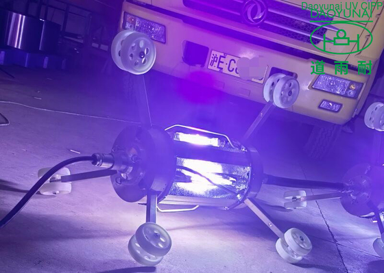 Pipa LED UV CIPP Equipment Cure Light Dual Core Trenchless System Teknologi Merkuri