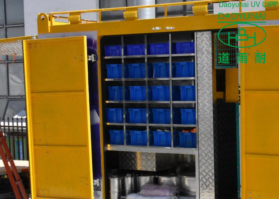 Uap UV Cured CIPP Truck Renovasi Jaringan Drainase Kota Terintegrasi