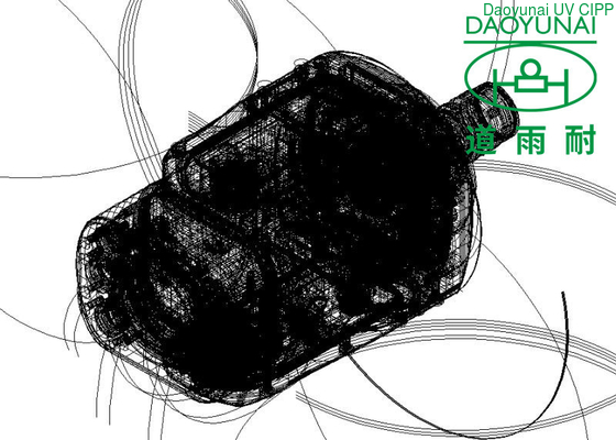 Kamera HD PTZ Untuk Sistem Robot Kamera Inspeksi Pipa Cctv Crawler Unit